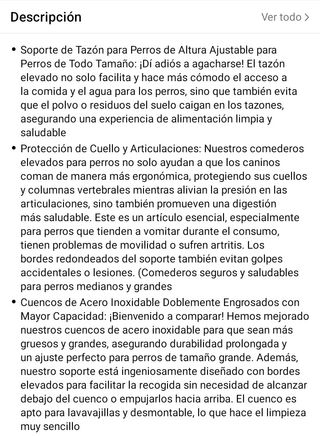 Comedero para mascotas negro