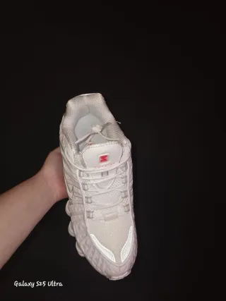 Nike Shox TL 12 Muelles Blanco/Plata