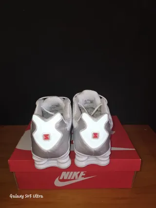 Nike Shox TL 12 Muelles Blanco/Plata