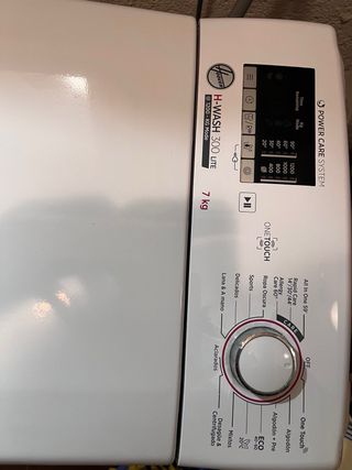 Lavadora Hoover 7kg (8 años de garantia)