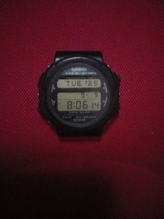 Reloj Casio Data Bank DBW-32 Negro