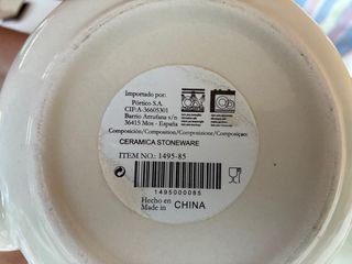 Juego de café de cerámica con diseño floral