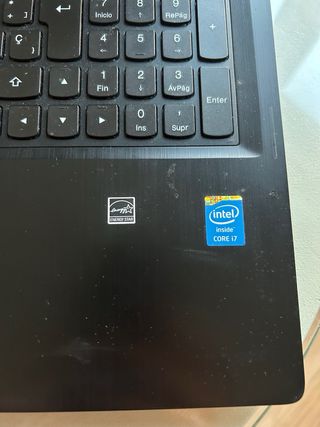 Ordenador portátil Lenovo negro