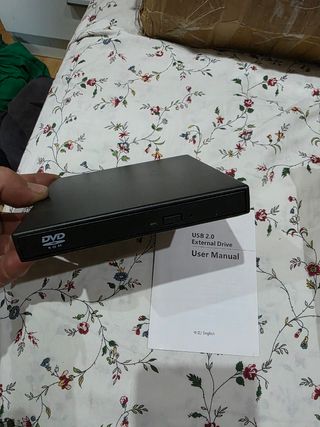 Lector DVD Externo USB