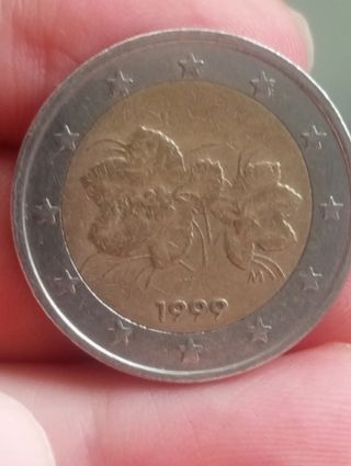 Moneda 2 Euros Finlandia 1999