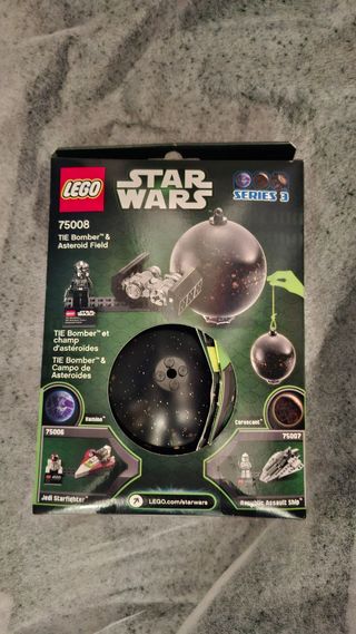 LEGO Star Wars 75008 TIE Bombardiere e campo di asteroidi