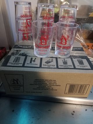 Vaso Cruzcampo Especial Cerveza 27cl