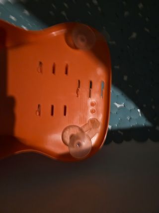 Asiento para bañera de bebé naranja