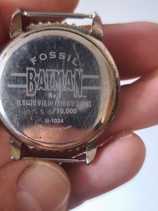 Reloj Batman Coleccionista acero inoxidable.