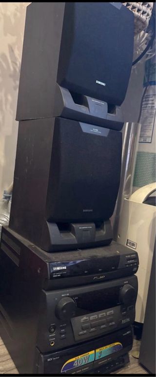 Equipo de Música Samsung Negro