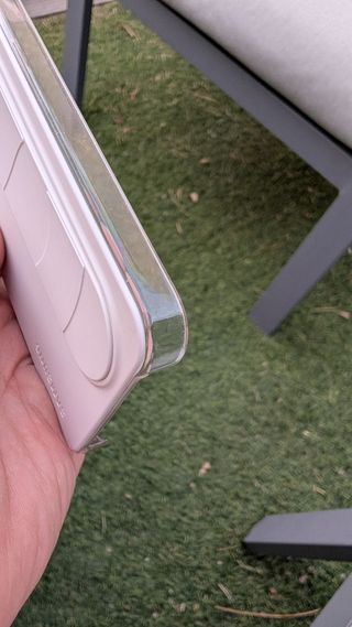 Funda Samsung Galaxy S25 Soporte Blanco