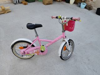 Bicicleta niña 16 rosa