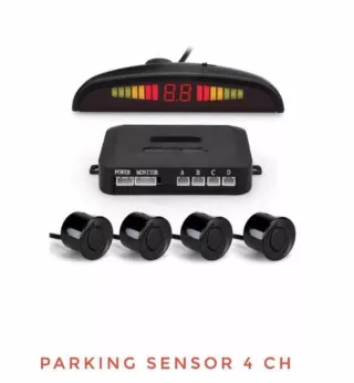 KIT 4 SENSORI DI PARCHEGGIO AUTO CON DISPLAY SUONO