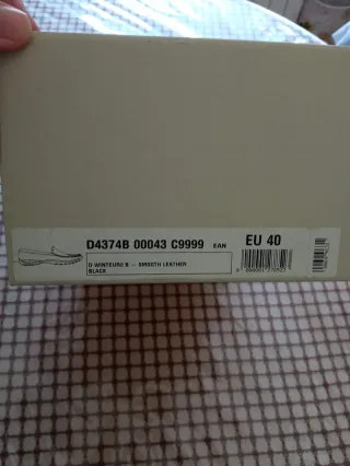 Zapatos Geox Mujer Negro Talla 40