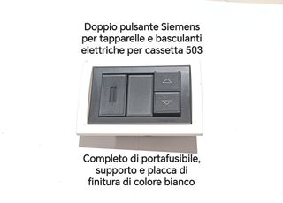 Doppio pulsante Siemens per tapparelle
