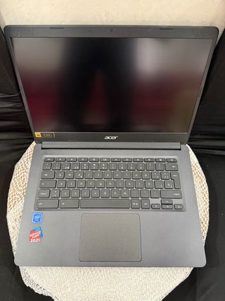 Portátil Acer Chromebook Gris y Negro