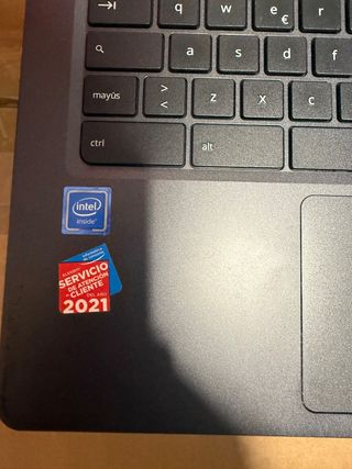 Portátil Acer Chromebook Gris y Negro