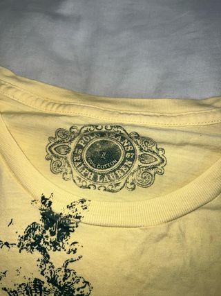 Camiseta Polo Jeans Amarilla