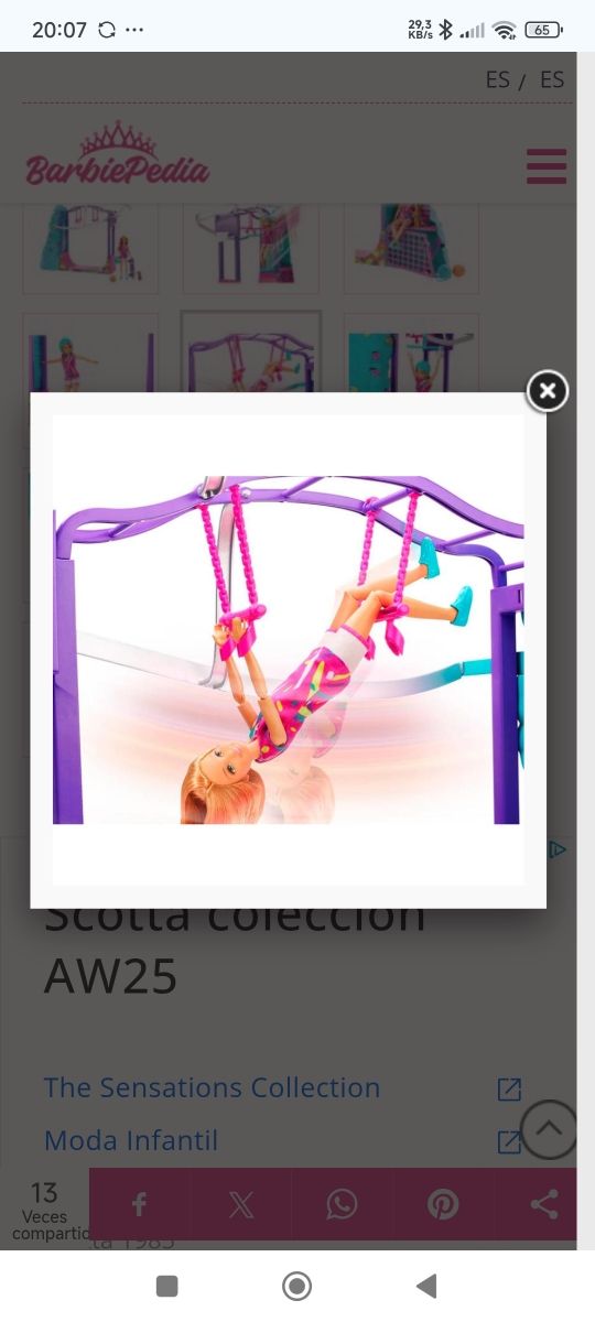 Barbie Stacie Playset Deportes Extremos