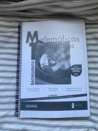 Matemáticas Generales.