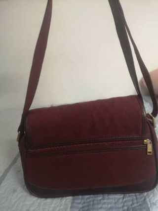 Bolso bandolera Samsonite rojo