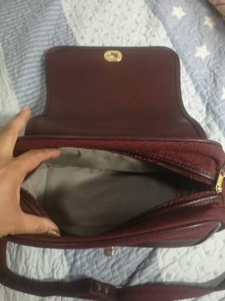 Bolso bandolera Samsonite rojo
