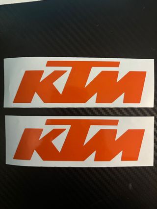 Pegatinas KTM Naranja