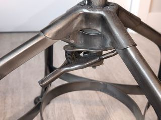 Taburete Industrial Madera y Metal