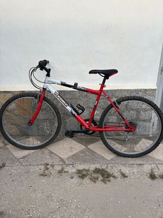 Bicicleta TOPBIKE Roja y Blanca