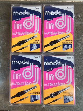 Made in DJ in Session Vol.2 - 4 Cassettes