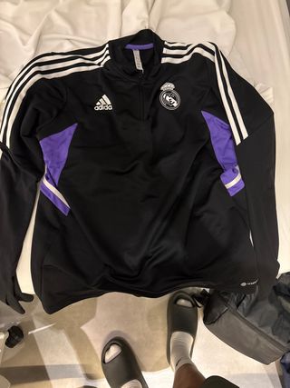 Sudadera Real Madrid Adidas Negra