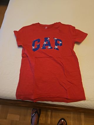 Camiseta GAP Roja Talla XS