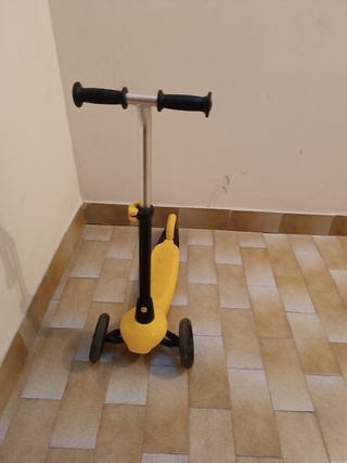 Patineta 3 Ruedas Amarillo