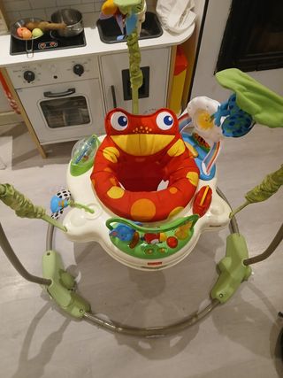 Saltador para bebé con diseño de rana