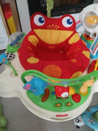 Saltador para bebé con diseño de rana