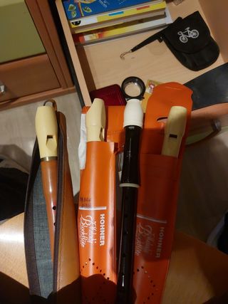 Flauta Hohner Melody 4 flautas x10 euros