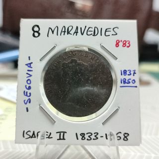 8 Maravedíes 1837/1850 - España 
