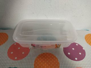 Caja de plástico 1L 22x13x6cm - gratis