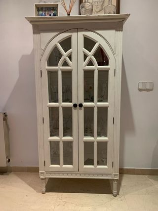 Aparador Pino Decapado Blanco