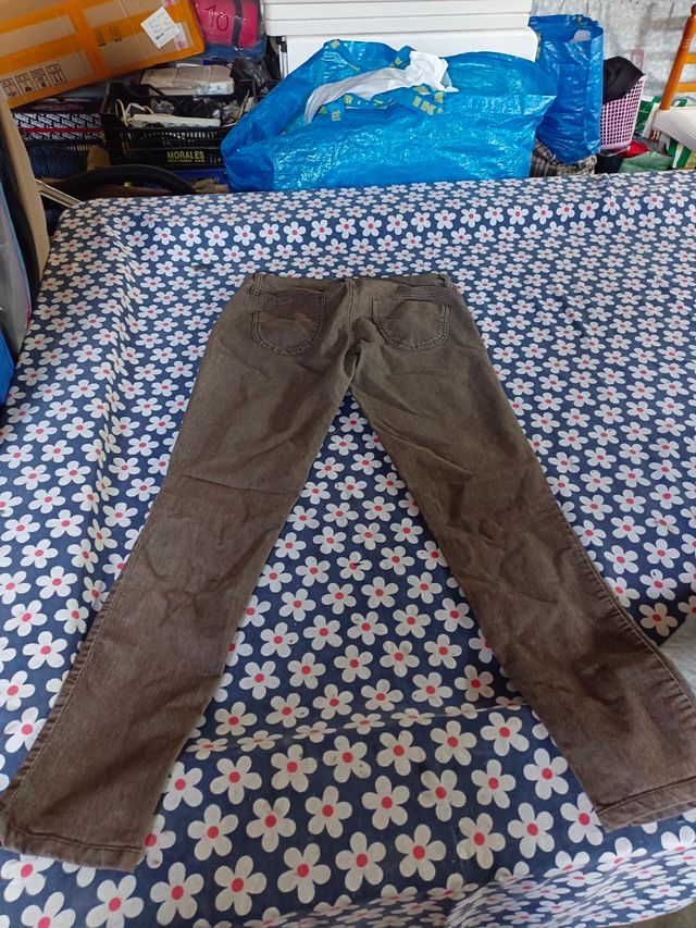 Pantalón mujer marrón