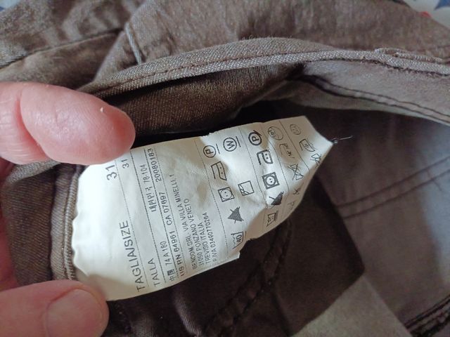 Pantalón mujer marrón