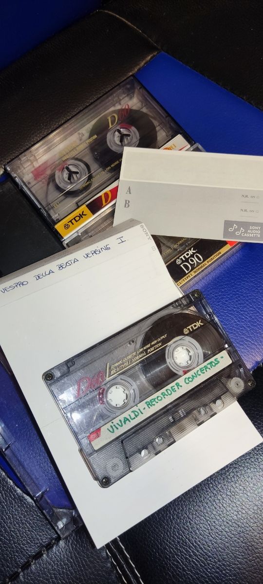 Lote 4 cassettes TDK CDing II 60 D90