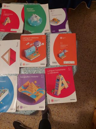 Pack de 
Libros de 1  de eso casi nuevo 