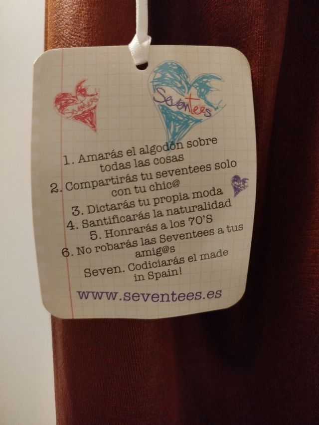 Vestido de fiesta marrón