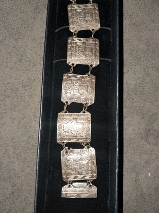 Pulsera antigua de plata