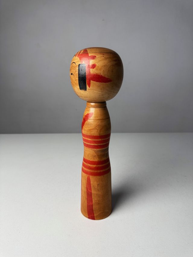 Muñecas Kokeshi Vintage Japón