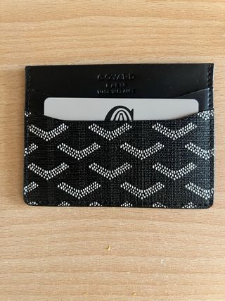 Porta carte Goyard nero