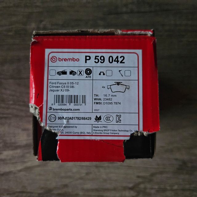 Pastilhas de Freio Traseiras Brembo