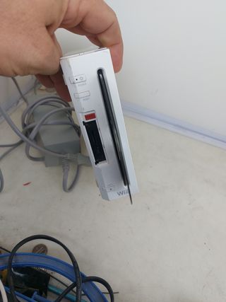 Consola Nintendo Wii Blanca con cargador