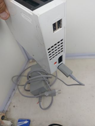 Consola Nintendo Wii Blanca con cargador